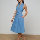 L'AGENCE - Kieran Jean Shirt Dress