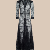 L'AGENCE - Seraphina Lace Tiered Maxi Dress