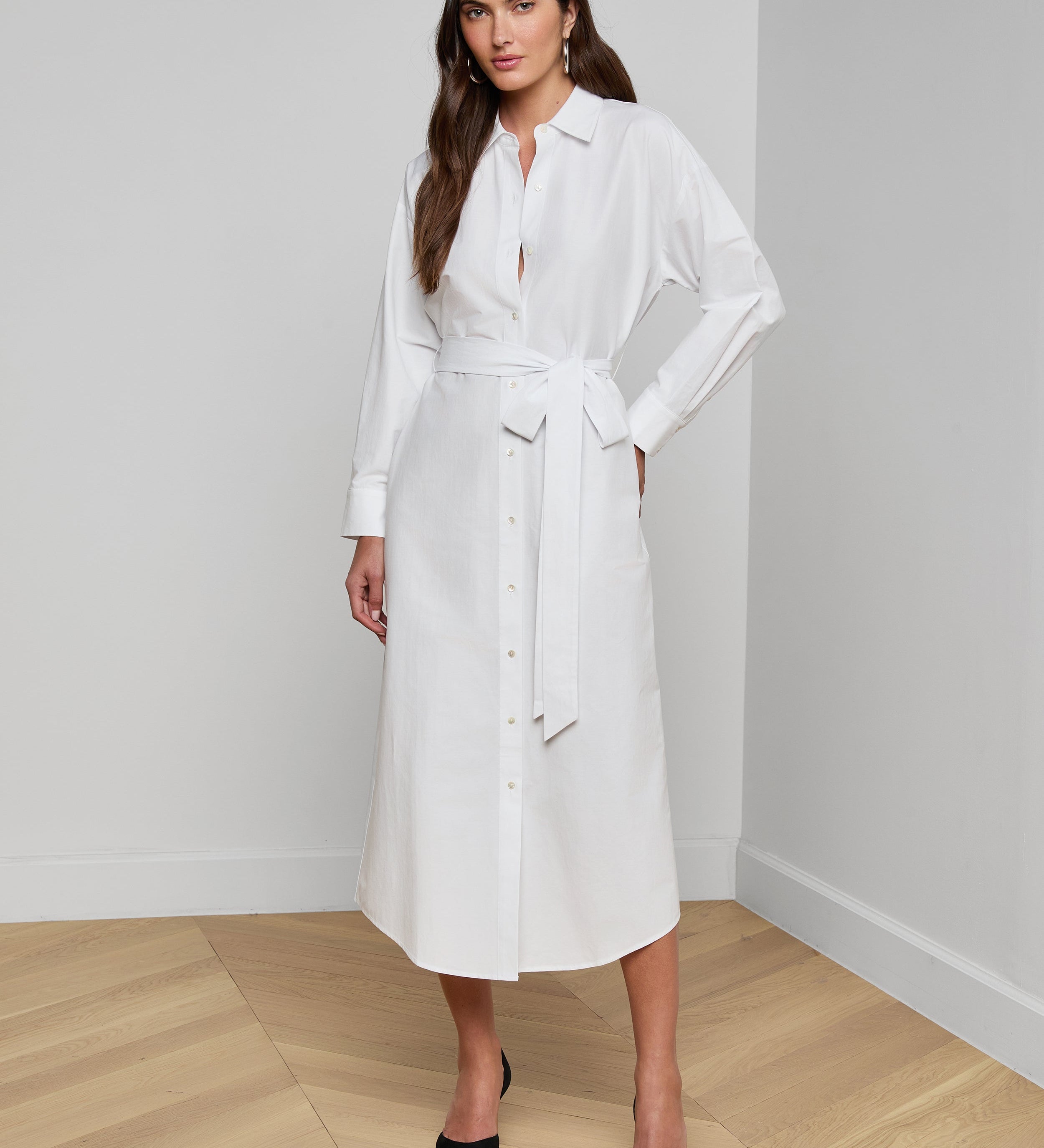 L'AGENCE - Ridley Shirt Dress