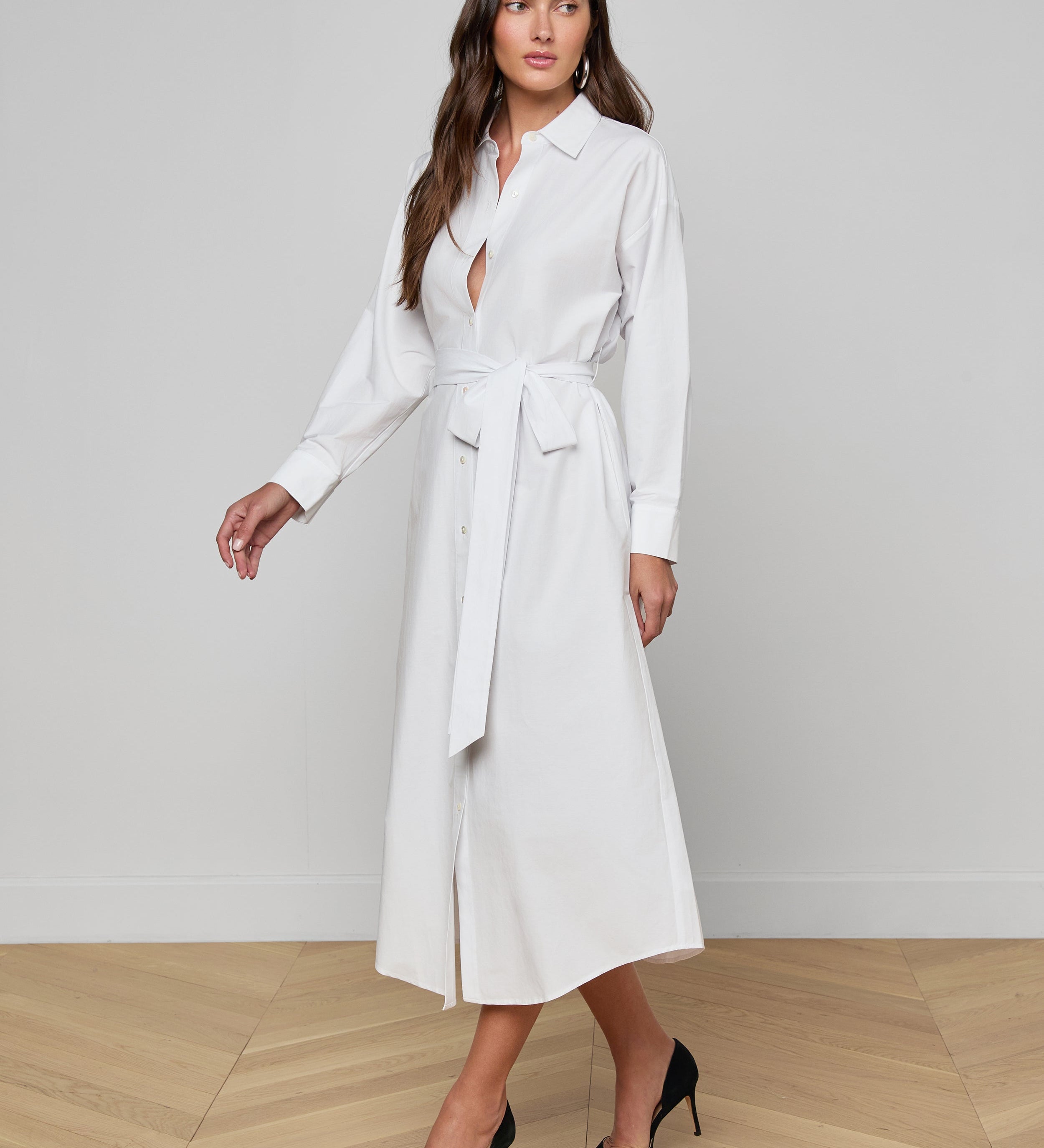 L'AGENCE - Ridley Shirt Dress