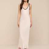 L'AGENCE - Akiya Satin Maxi Dress
