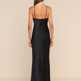 L'AGENCE - Selene Lace Cowl - Neck Gown