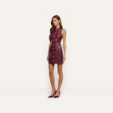 L'AGENCE - Apolline Vegan Leather Dress