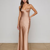 L'AGENCE - Sayla Silk Maxi Dress