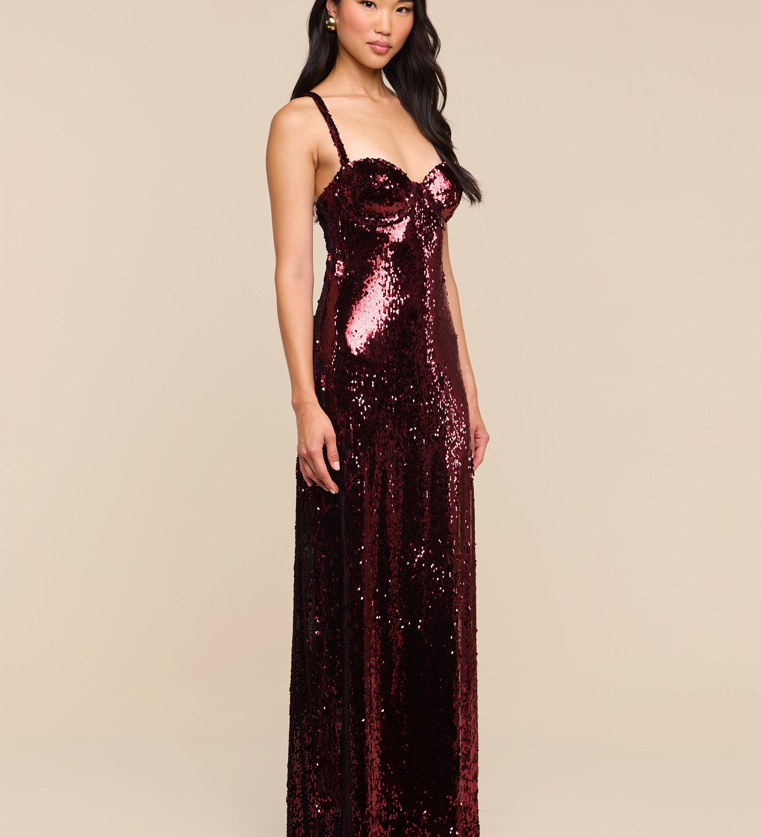 L'AGENCE - Sayla Sequin Gown