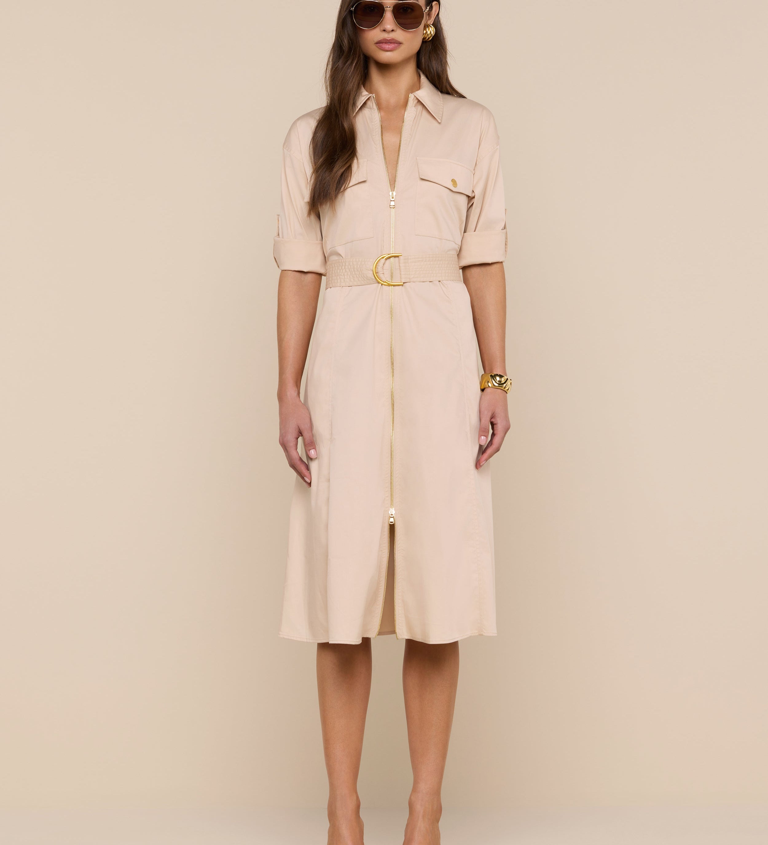 L'AGENCE - Callen Shirt Dress
