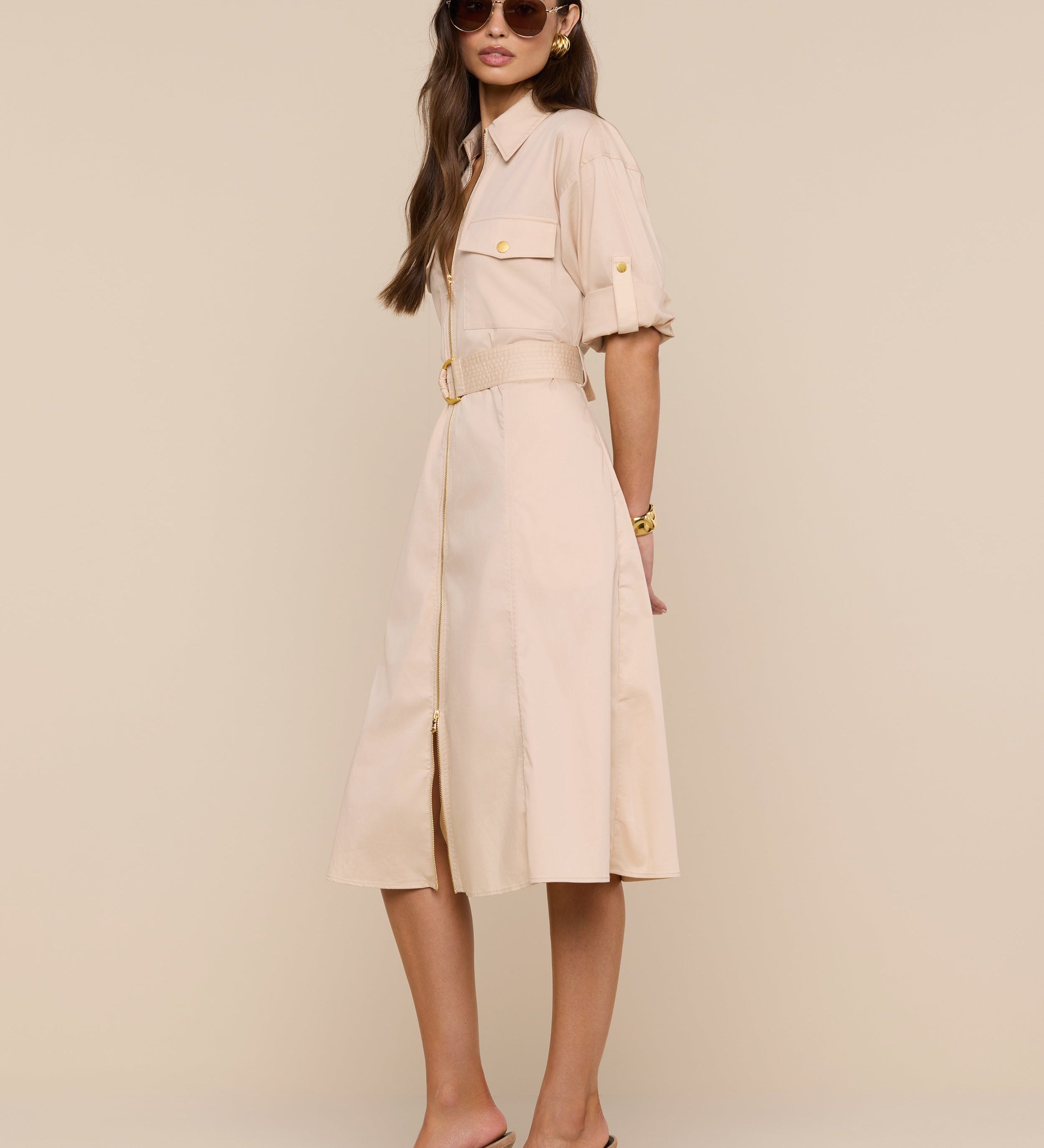 L'AGENCE - Callen Shirt Dress