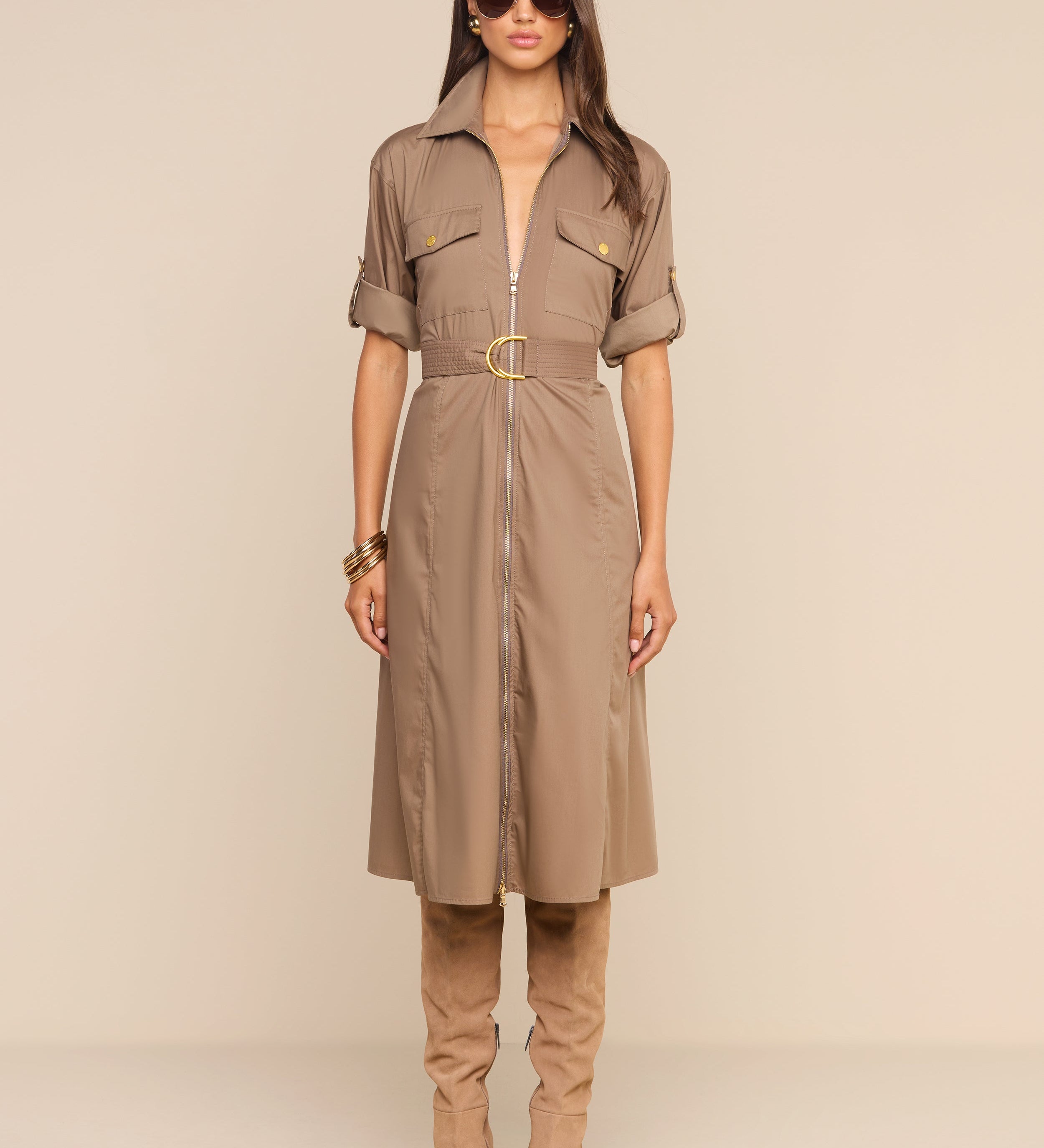 L'AGENCE - Callen Shirt Dress
