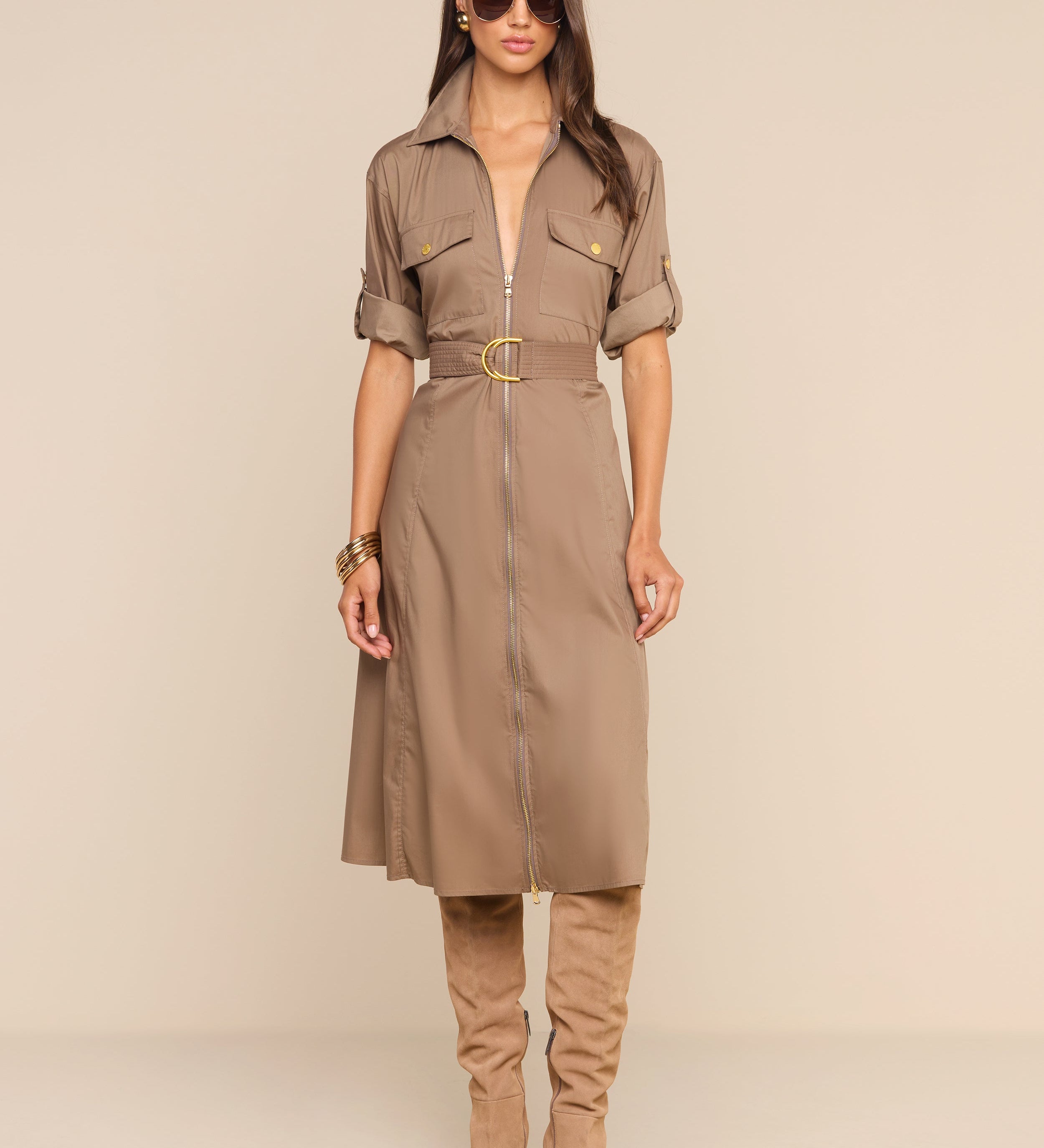 L'AGENCE - Callen Shirt Dress
