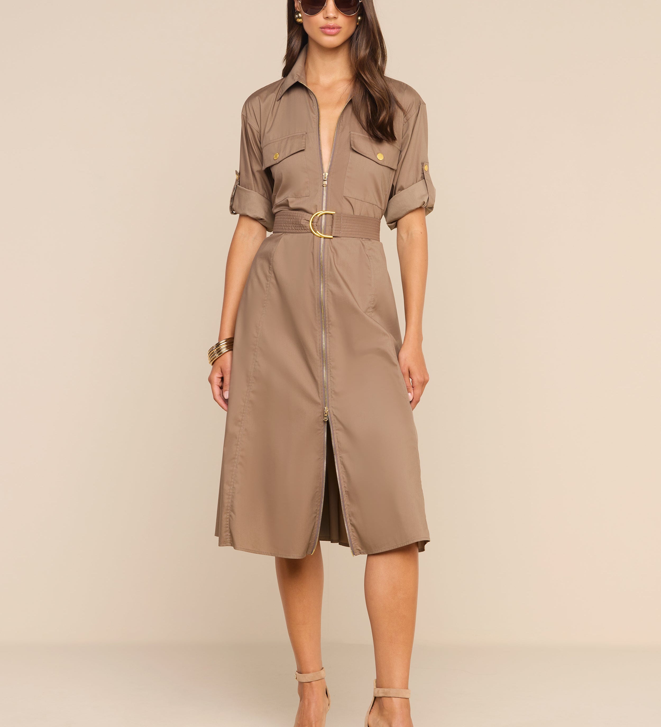 L'AGENCE - Callen Shirt Dress