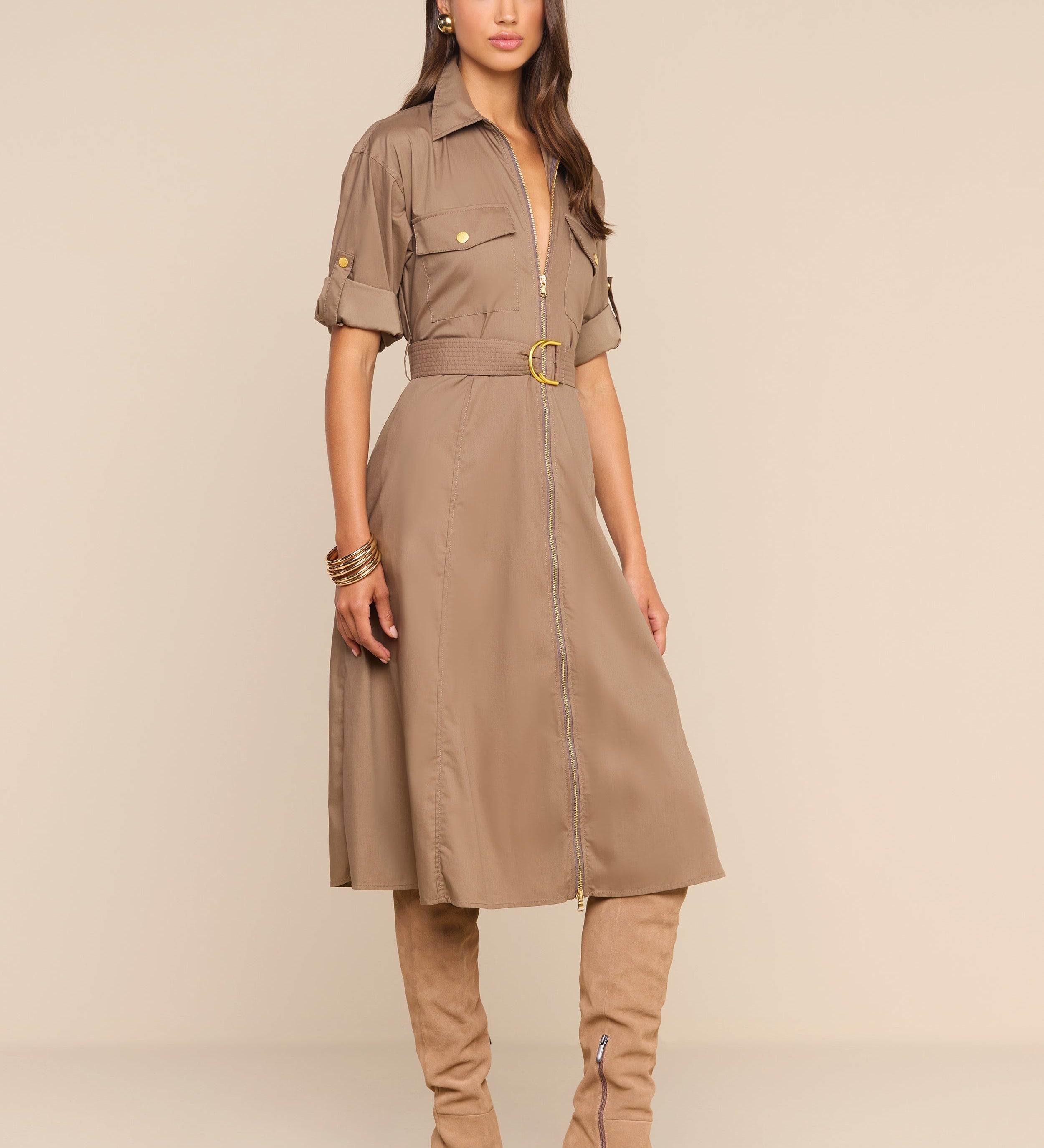 L'AGENCE - Callen Shirt Dress