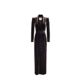 L'AGENCE - Raini Velvet Maxi Dress