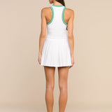 L'AGENCE - Courtney Racerback Tennis Dress