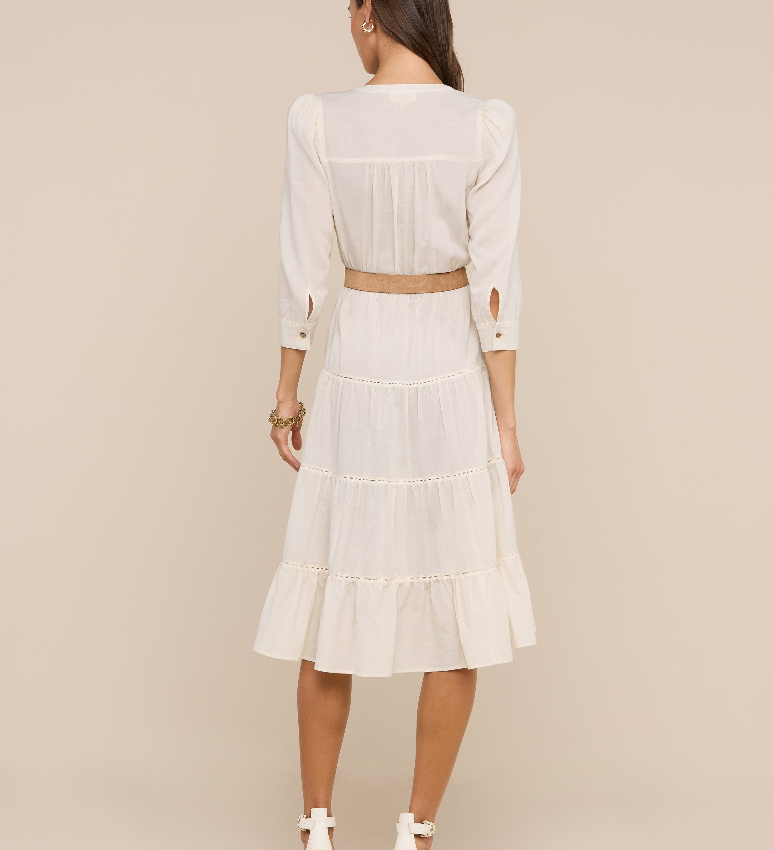 L'AGENCE - Serafine Midi Dress