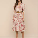 L'AGENCE - Serafine Midi Dress