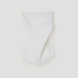 ROHE - Open back crushed cotton top | optic white