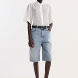 ROHE - Embroidered muslin shirt | optic white
