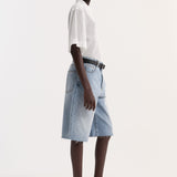 ROHE - Embroidered muslin shirt | optic white