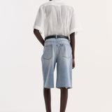 ROHE - Embroidered muslin shirt | optic white
