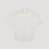 ROHE - Embroidered muslin shirt | optic white