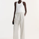 ROHE - Silk stripe pyjama trousers | fine stripe