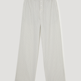 ROHE - Silk stripe pyjama trousers | fine stripe