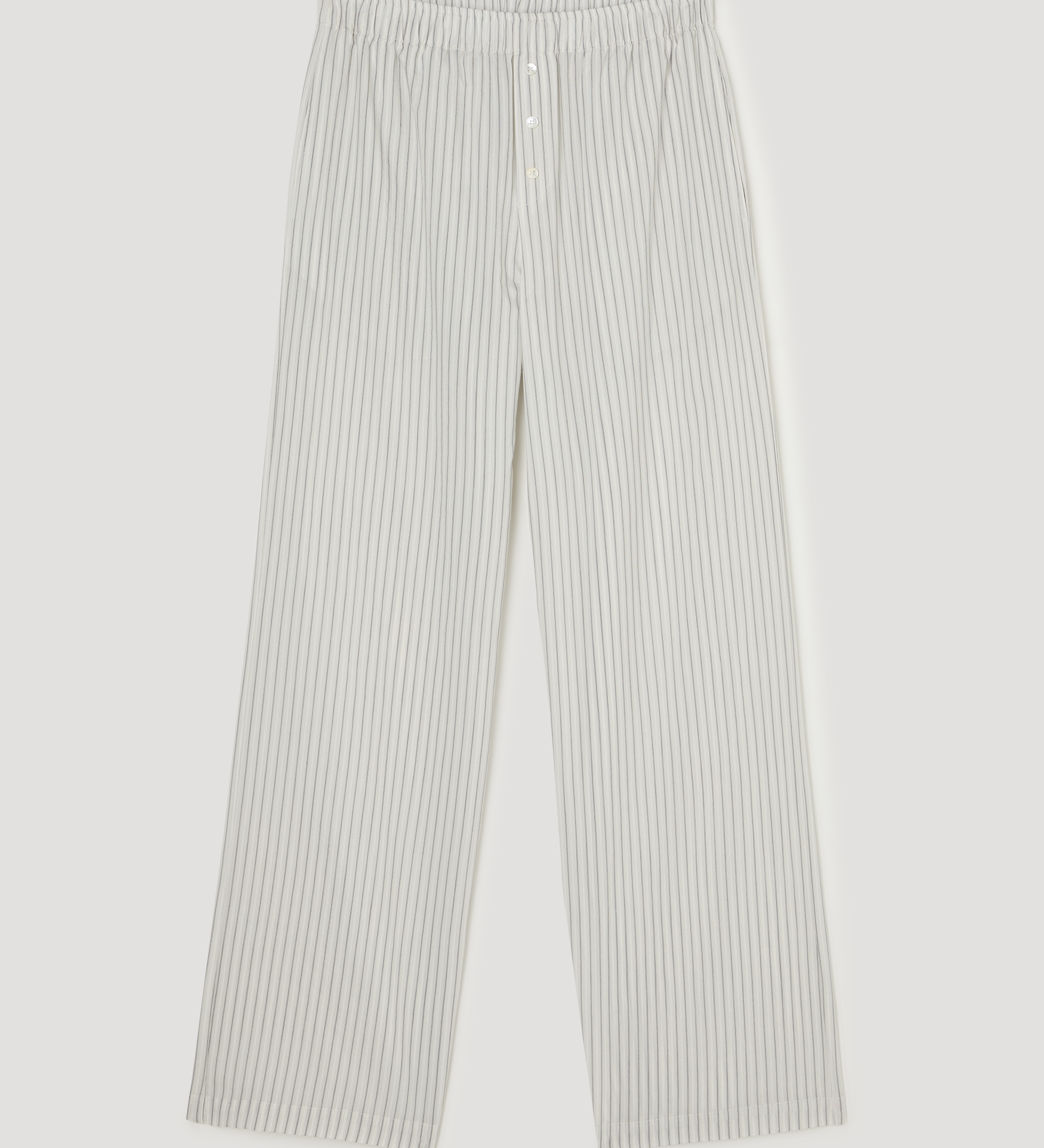 ROHE - Silk stripe pyjama trousers | fine stripe