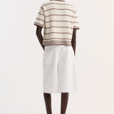 ROHE - Baggy fit denim shorts | optic white