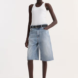 ROHE - Baggy fit denim shorts | classic blue