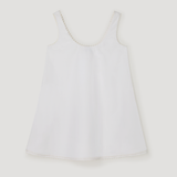 ROHE - A - line poplin mini dress | optic white
