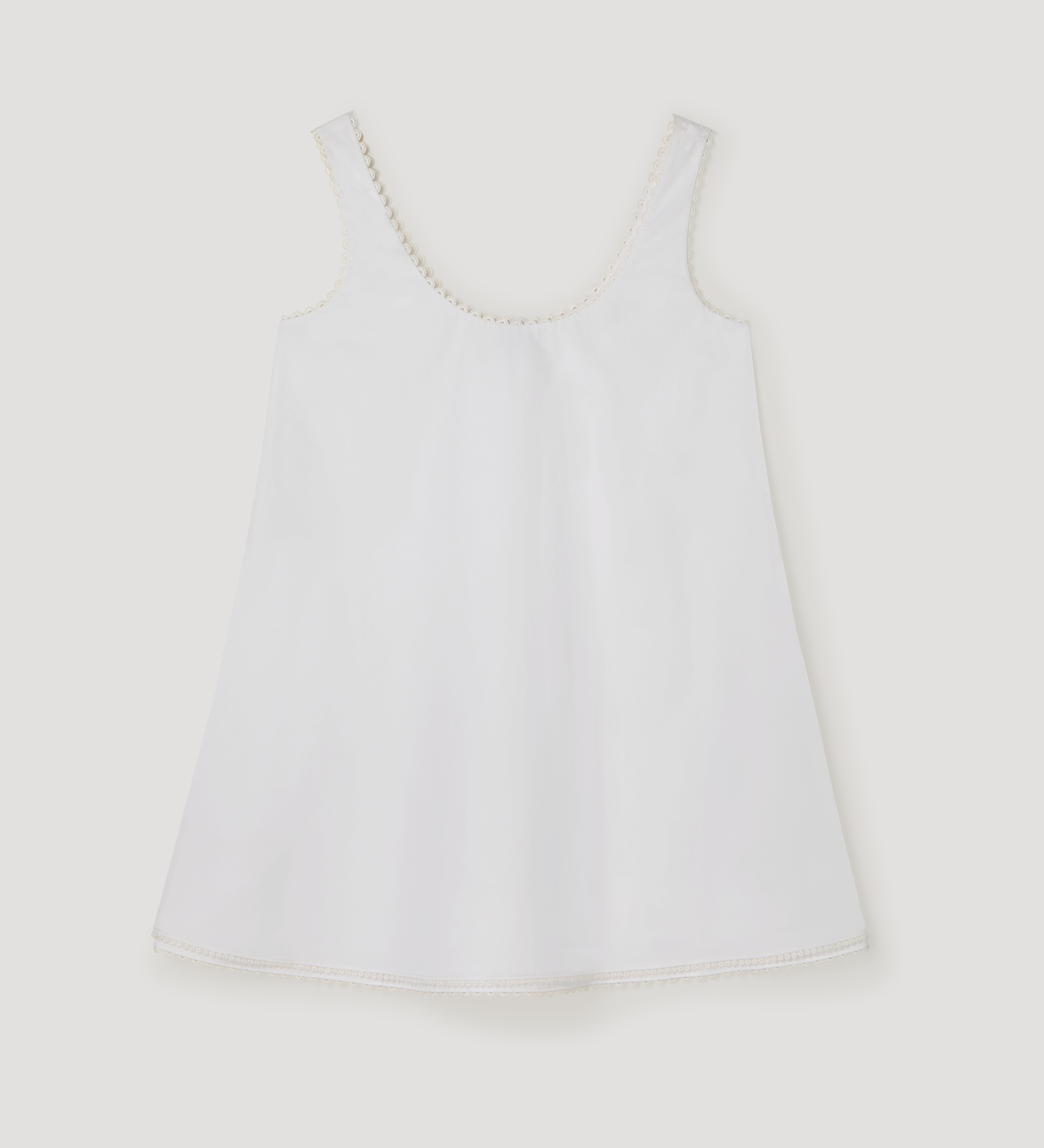 ROHE - A - line poplin mini dress | optic white