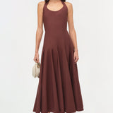 Simkhai - Melissa Cotton Halter Midi Dress