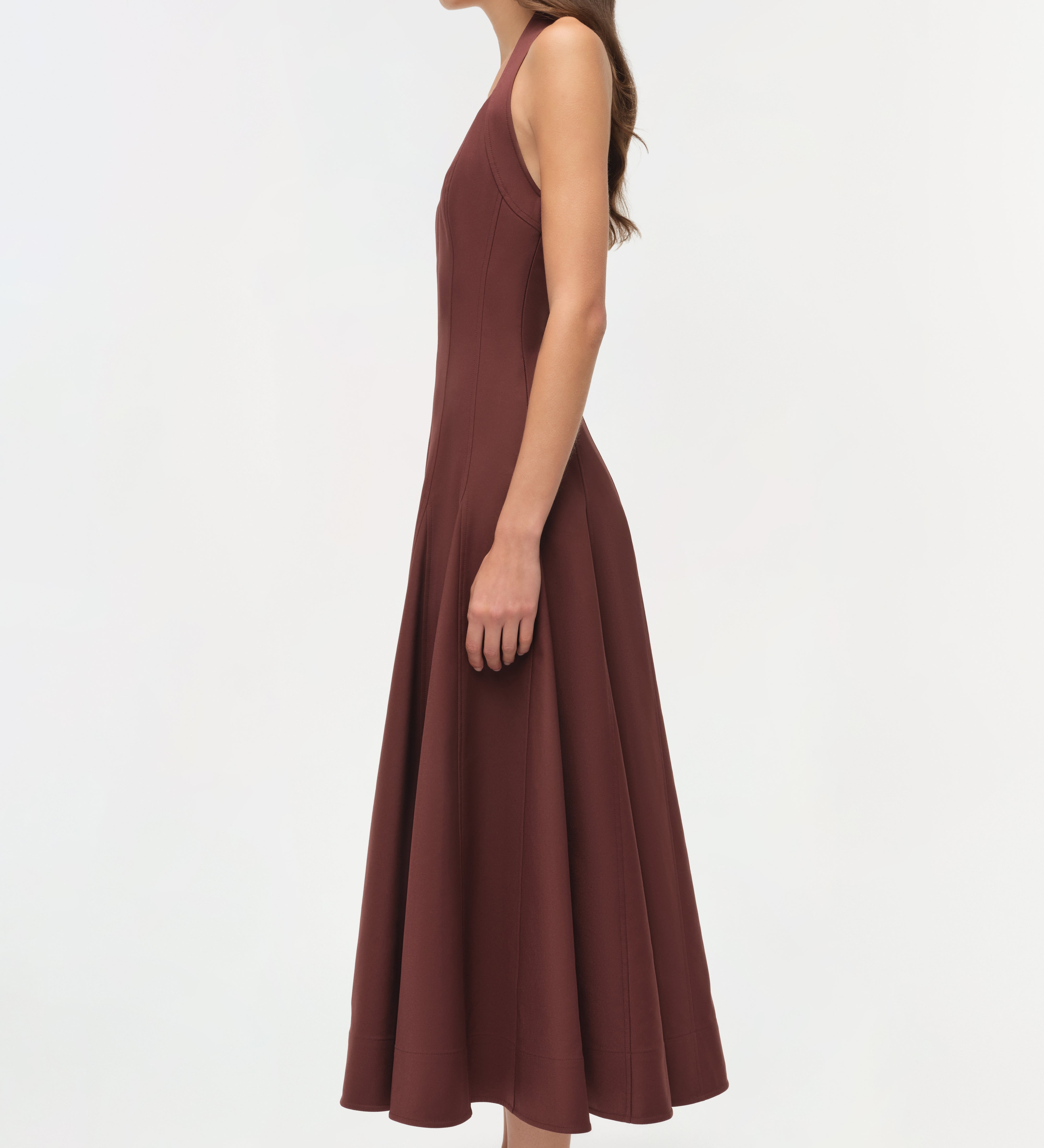 Simkhai - Melissa Cotton Halter Midi Dress