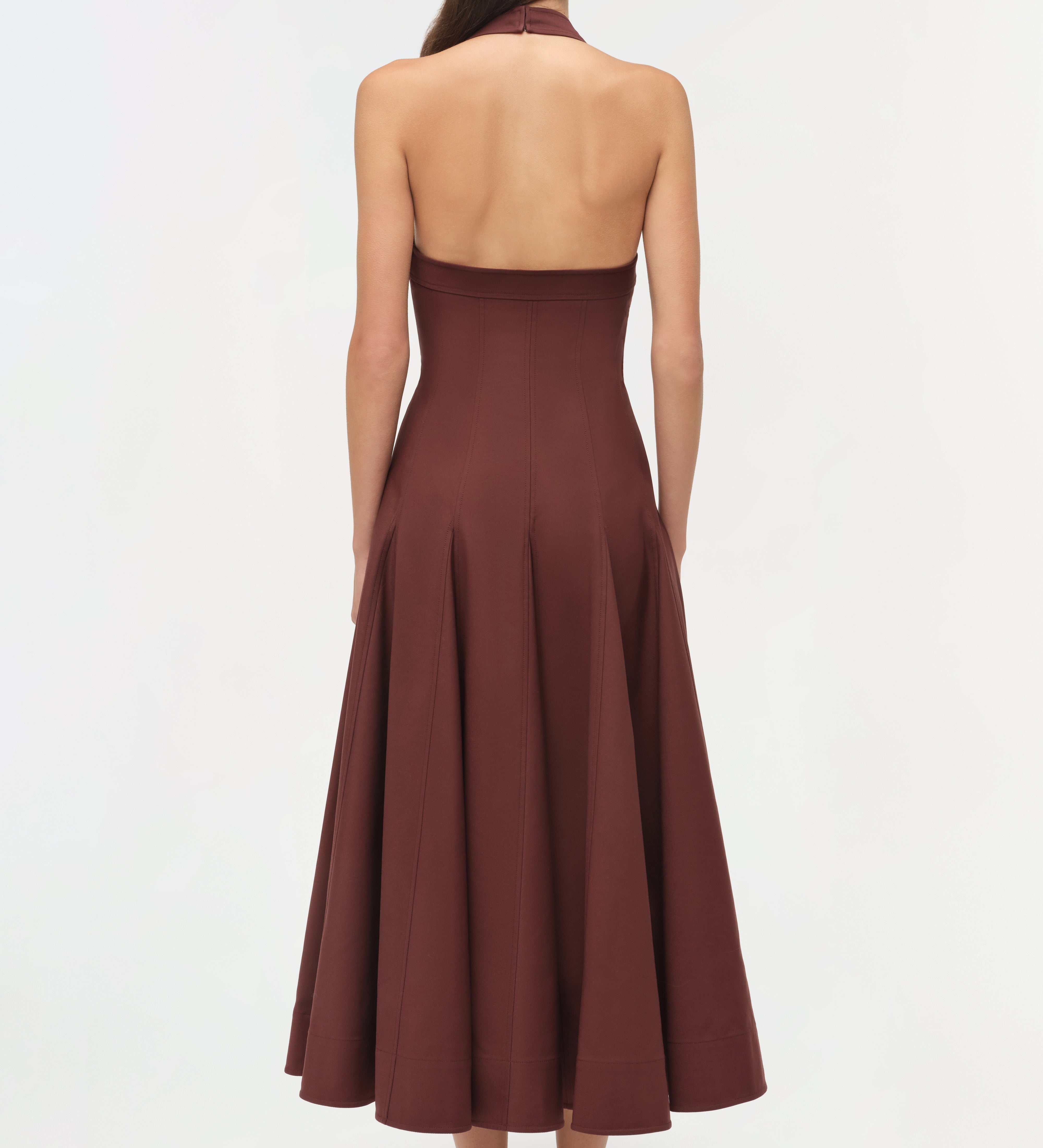 Simkhai - Melissa Cotton Halter Midi Dress