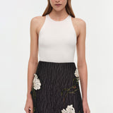 Simkhai - Arla Floral Jacquard Midi Skirt