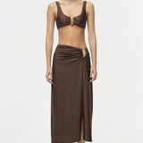 Simkhai - Eiana Shell Midi Skirt