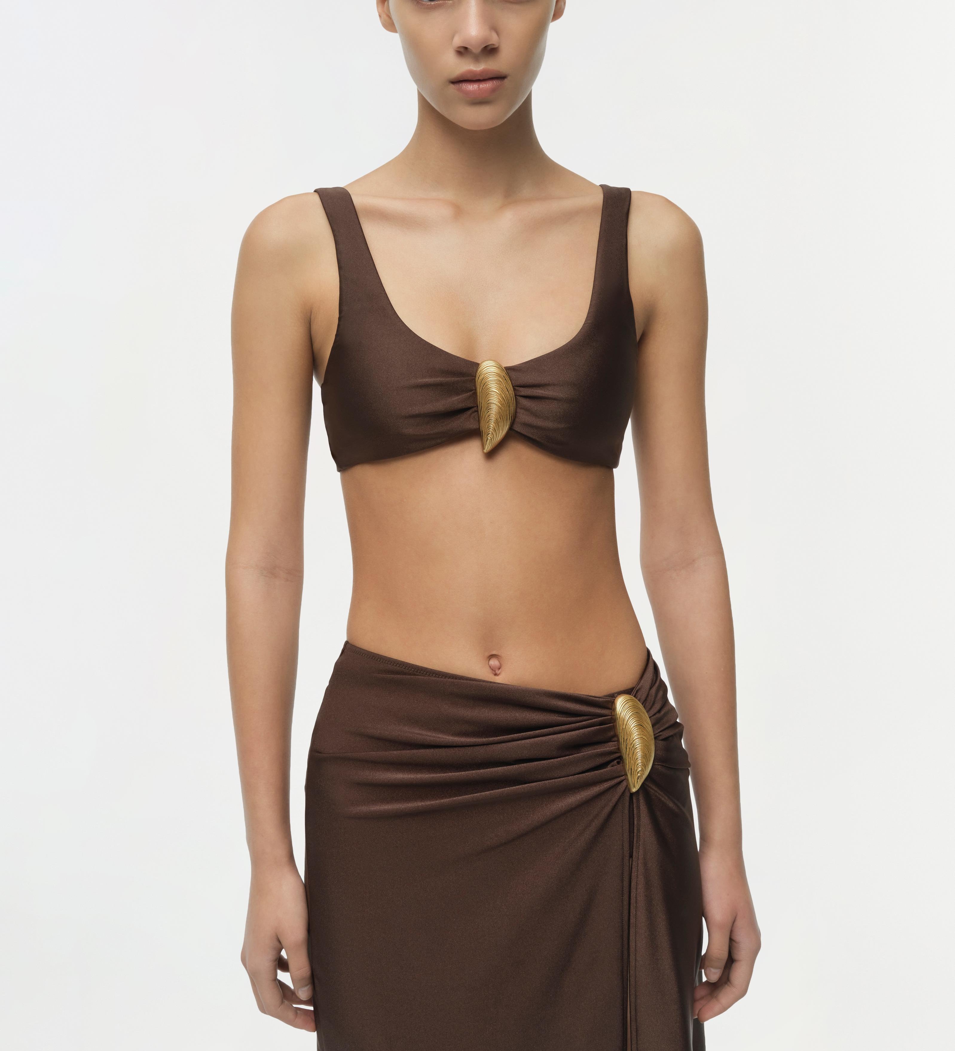 Simkhai - Eiana Shell Midi Skirt