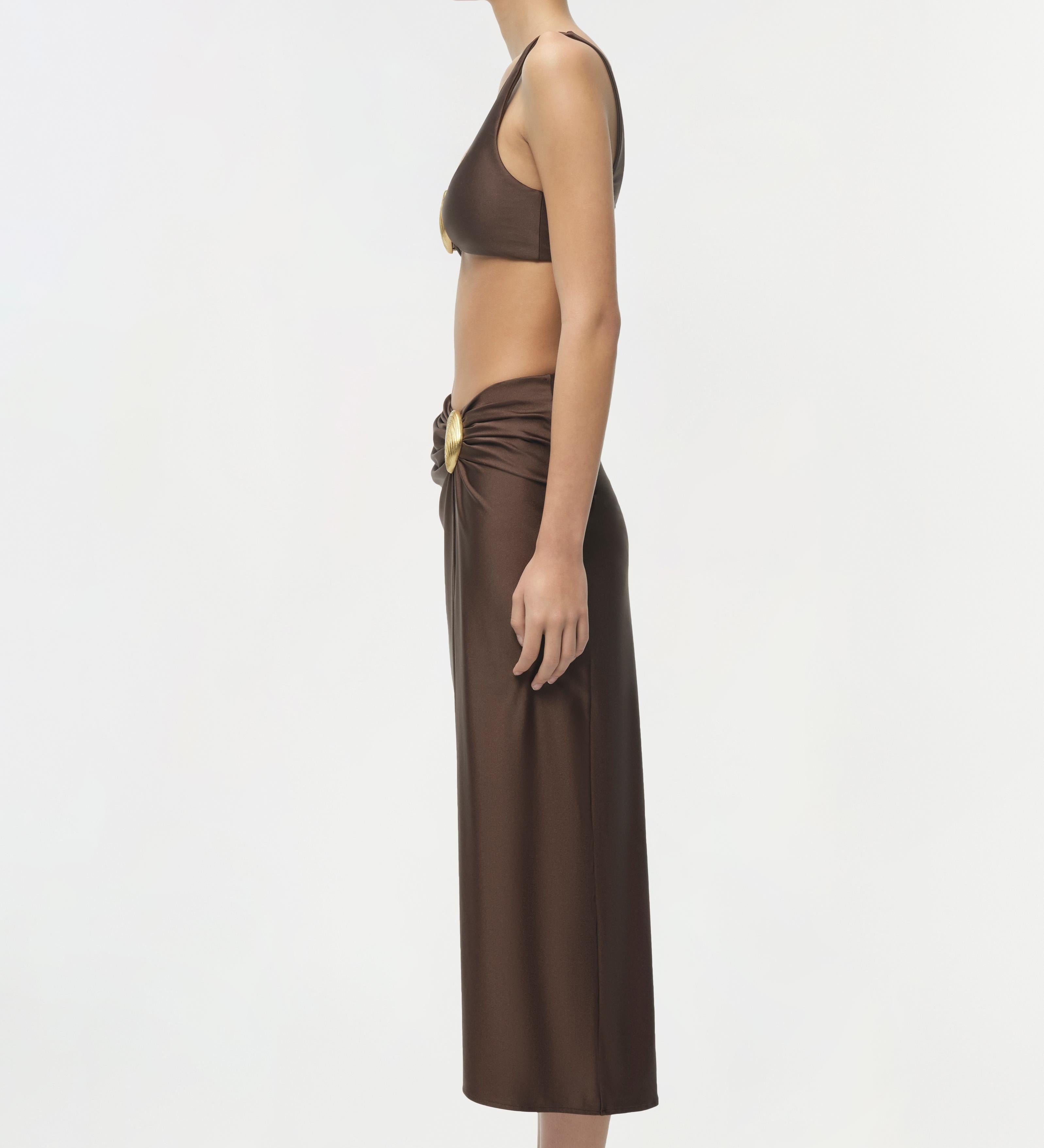 Simkhai - Eiana Shell Midi Skirt