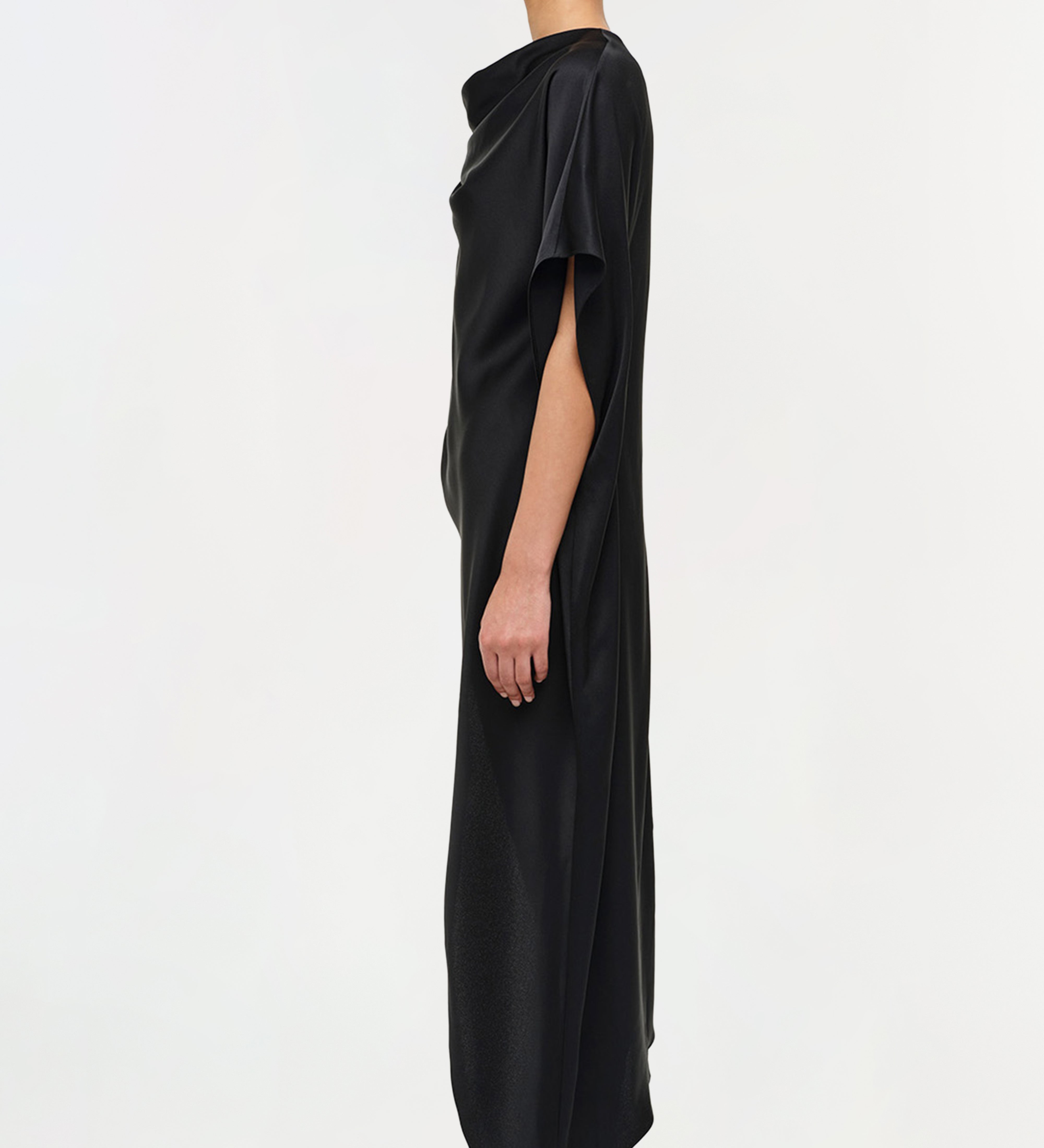 Simkhai - Sadia Satin Mini Cape Dress