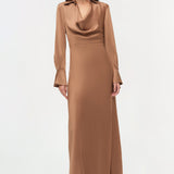 Simkhai - Adelle Draped Satin Gown