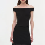 Simkhai - Eveletta Embroidered Knit Midi Skirt