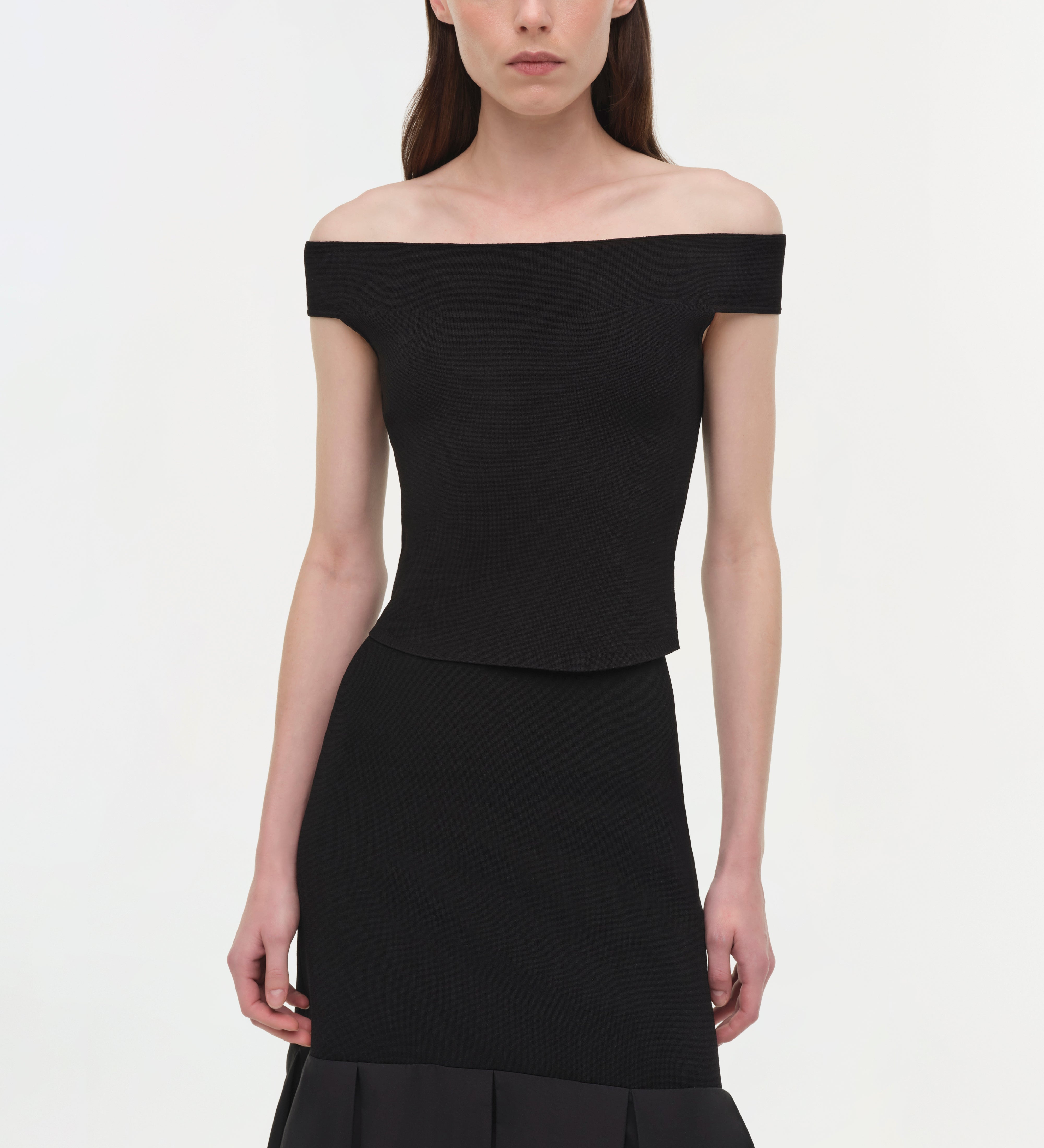 Simkhai - Eveletta Embroidered Knit Midi Skirt