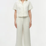 Simkhai - Kallin Cropped Wide Leg Pant