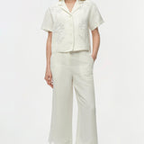 Simkhai - Kallin Cropped Wide Leg Pant