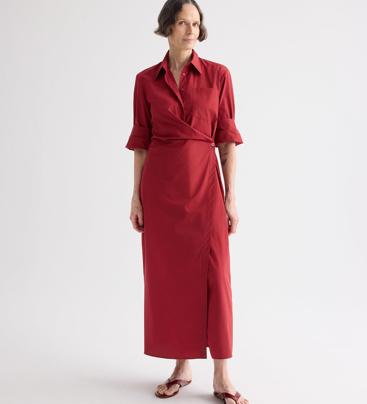 TWP - New Earl Dress in Superfine Cotton