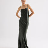 TWP - Scoop Back Slip Dress in Stretch Superwashed Silk
