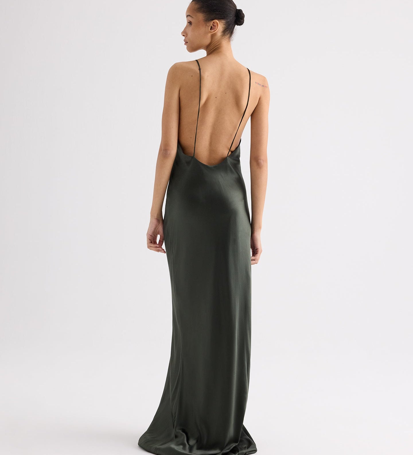 TWP - Scoop Back Slip Dress in Stretch Superwashed Silk
