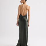 TWP - Scoop Back Slip Dress in Stretch Superwashed Silk