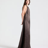 TWP - T - BACK TRAIN GOWN - TURKISH COFFEE