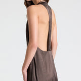 TWP - T - BACK TRAIN GOWN - TURKISH COFFEE